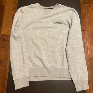 tommy hilfiger grey sweatshirt